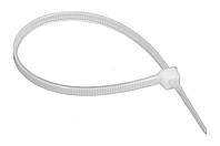 Хомут пластиковий нейлоновий стяжка Unifix 3 x 200мм білий (в упаковці 100шт)