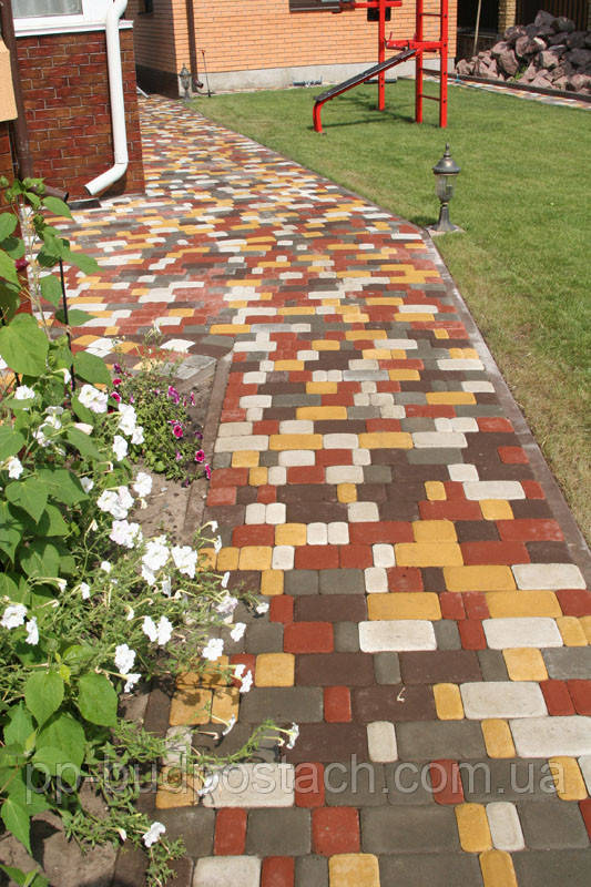 Тротуарна плитка Старе місто Золотий мандарин Тротуарна плитка Старе місто Золотий мандарин