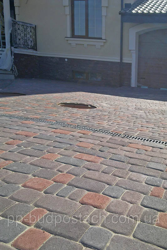 Тротуарна плитка Старе місто Золотий мандарин асортимент Тротуарна плитка Старе місто Золотий мандарин асортимент