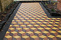 Тротуарна плитка Ромб Золотий мандарин, фото 4