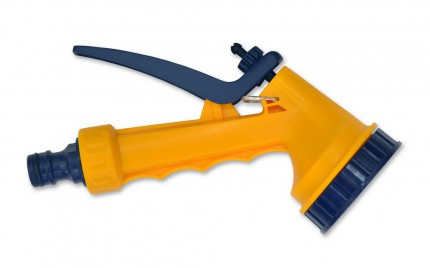 Пістолет-розпилювач 5-позиційний пластиковий з фіксатором потоку, VERANO