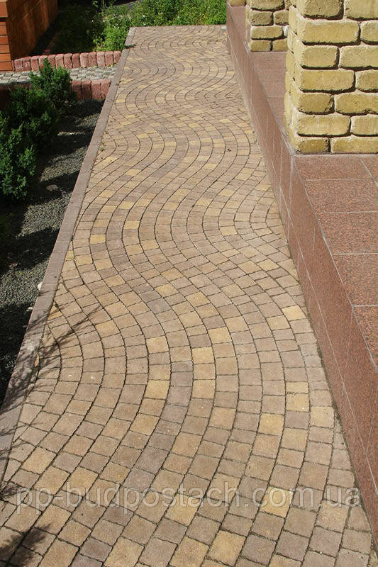 Тротуарна плитка Креатив Золотий мандарин