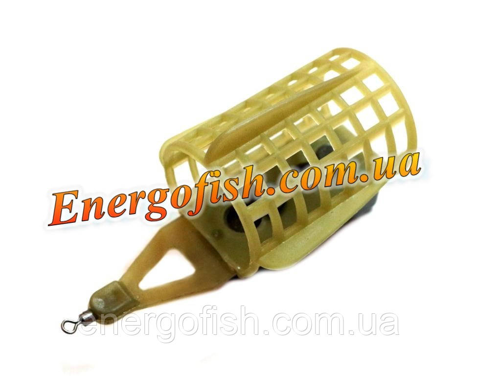 Годівниця фідерна Sport 33*45мм 112г пластик знімних вантаж, фото 1