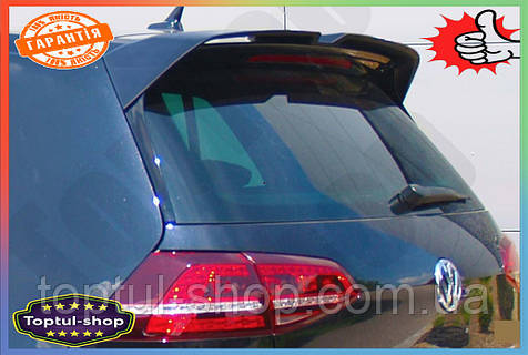 TS Спойлер DPT V-3 для Volkswagen Extra Line Golf 7/E-Golf 2012-2020 под покраску задний элемент кузов SHT55_Q