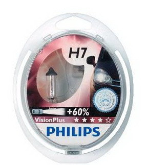 Галогенні лампи PHILIPS H7 VisionPlus SP 12V 55W 12972VPS2