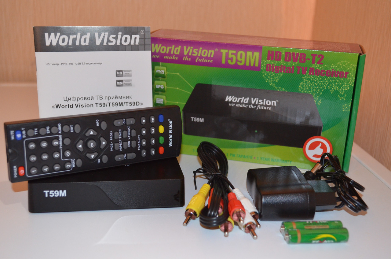 World Vision T59M - Т2 Тюнер DVB-T2 - фото 6 - id-p497892800