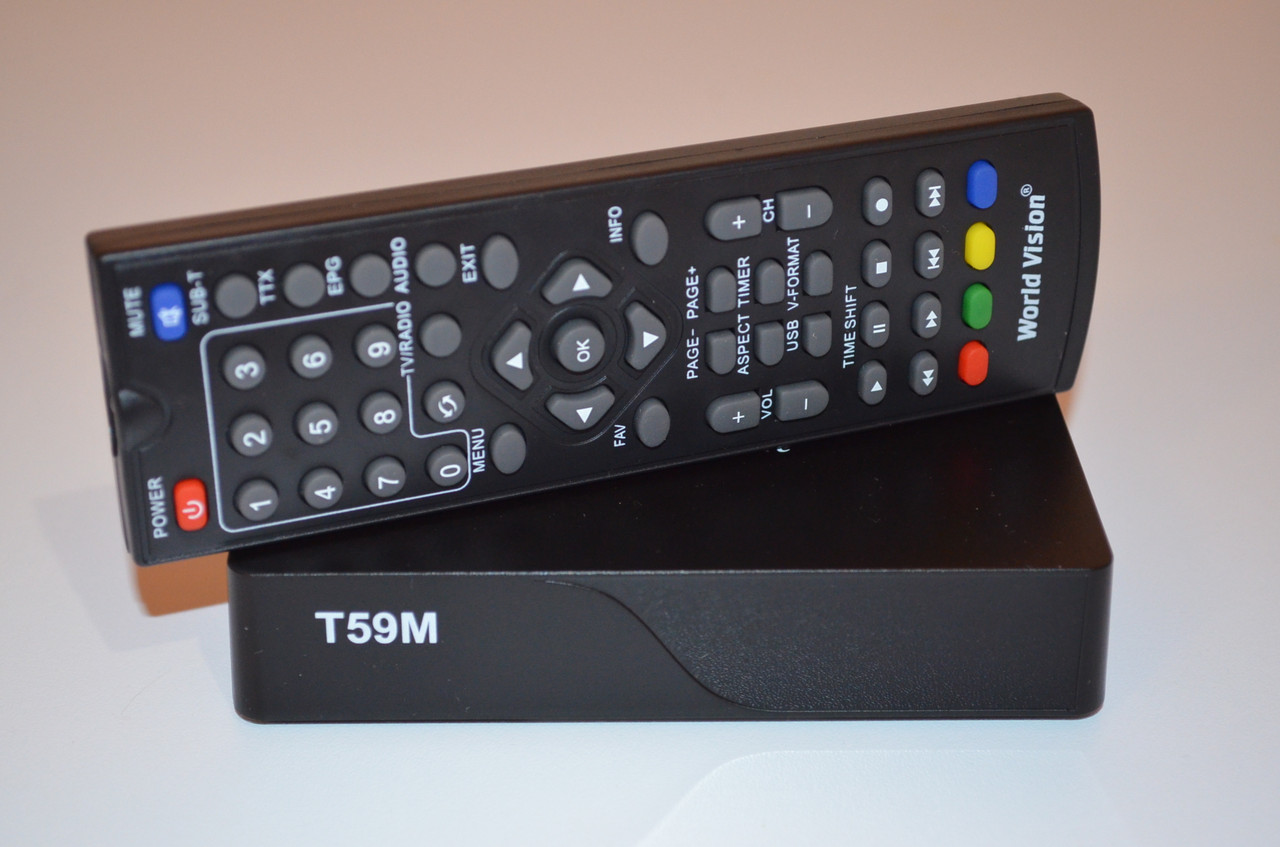 World Vision T59M — Т2 Тюнер DVB-T2 