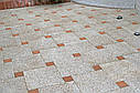 Тротуарна плитка Плита (300х300) і (400/400 ) Золотий мандарин, фото 3