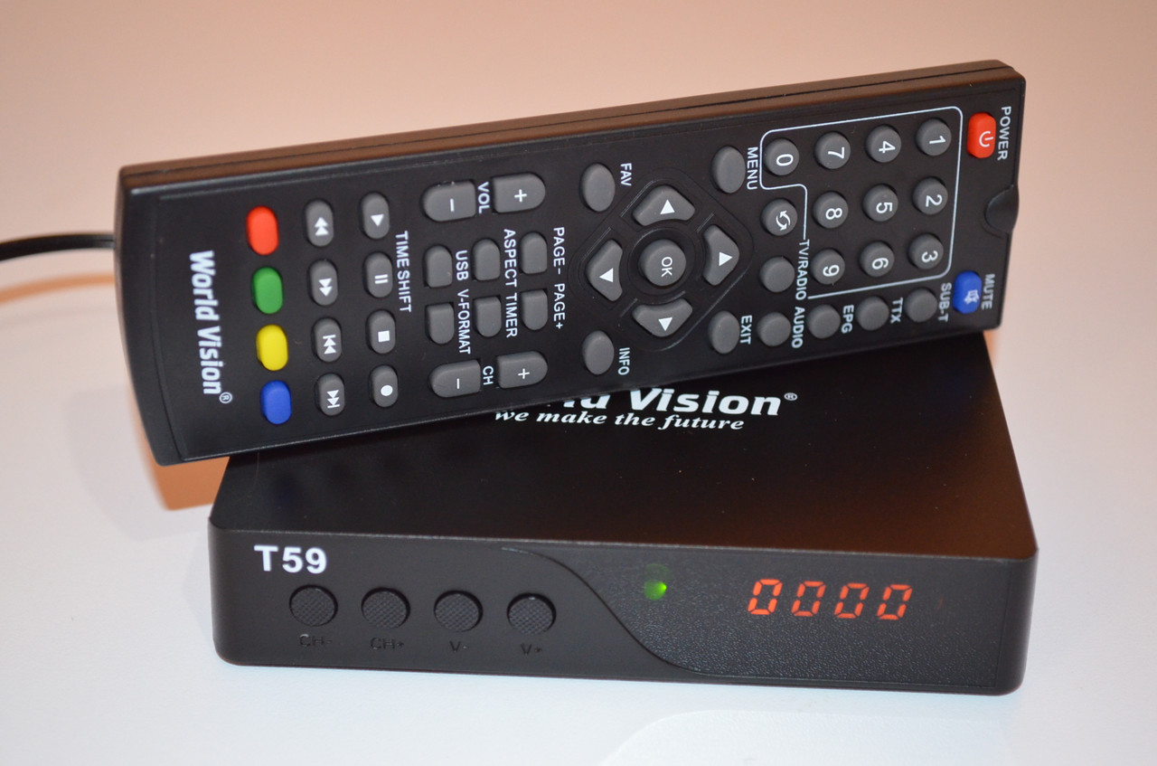 World Vision T59 — Т2 Тюнер DVB-T2