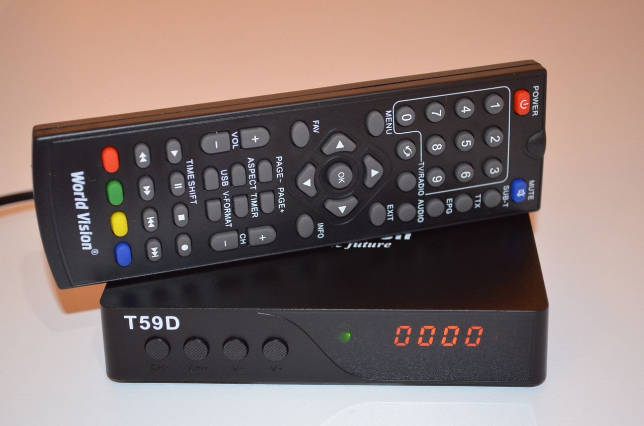 World Vision T59D — Т2 Тюнер DVB-T2