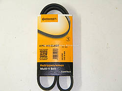 Поліклинові ремінь кондиціонера на Рено Кенго II 1.6 i (2008>) CONTITECH (Німеччина) 4PK916ELAST