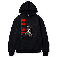 Толстовка Худи в стиле Residen evil requiem girl, Черный, XS