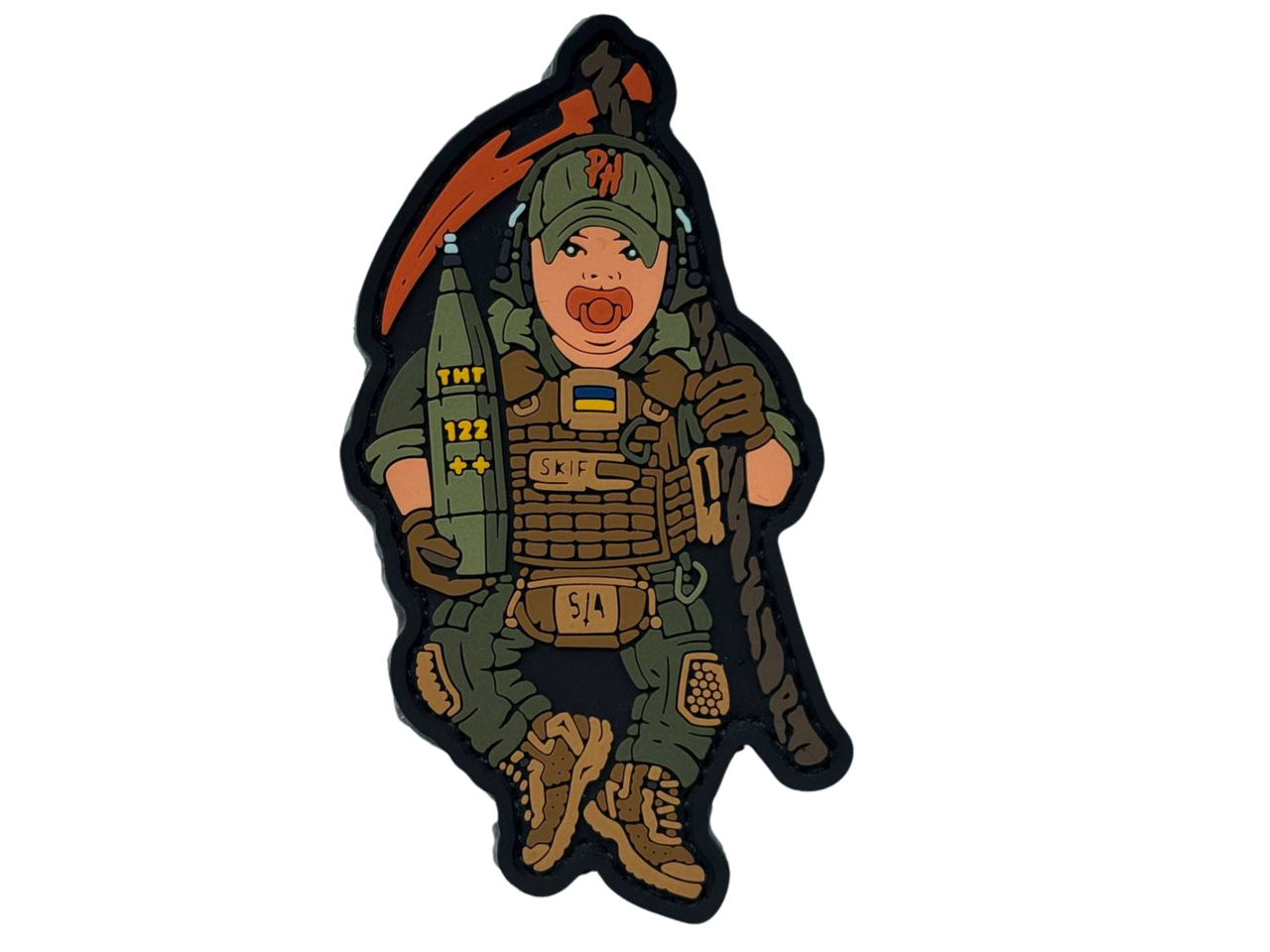 Патч: Малыш «Patch Hun7er» из серии «Рожденный для войны», фото 1