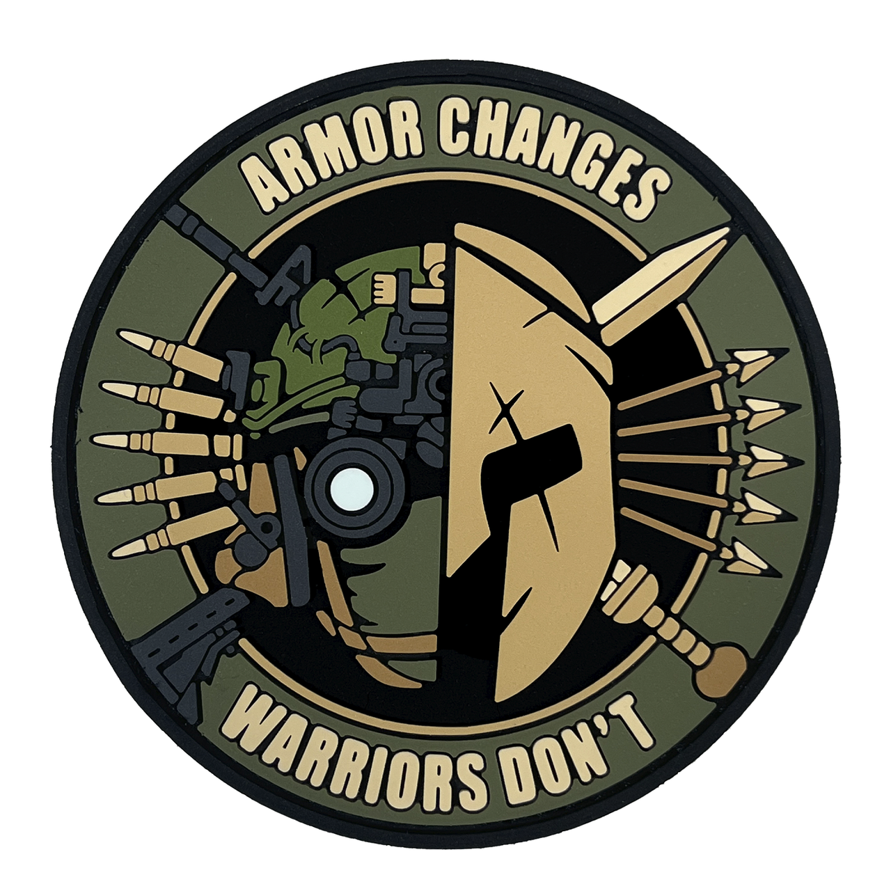 Патч "Evolution" Olive, фото 1