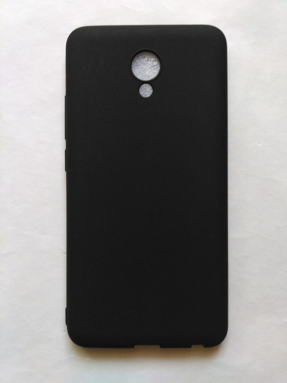 Силіконовий чохол для Meizu M5 Note чорний матовий Чорний 1465P