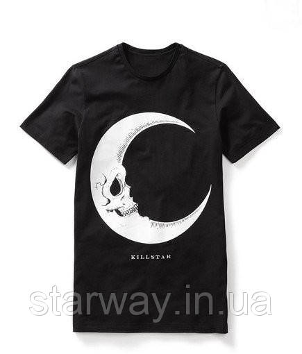 Чорна стильна футболка | Killstar dark side logo