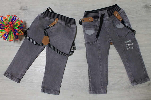 джинси на підтяжках style-baby.com