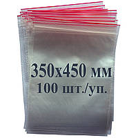 Пакет із застібкою Zip lock 350*450 мм