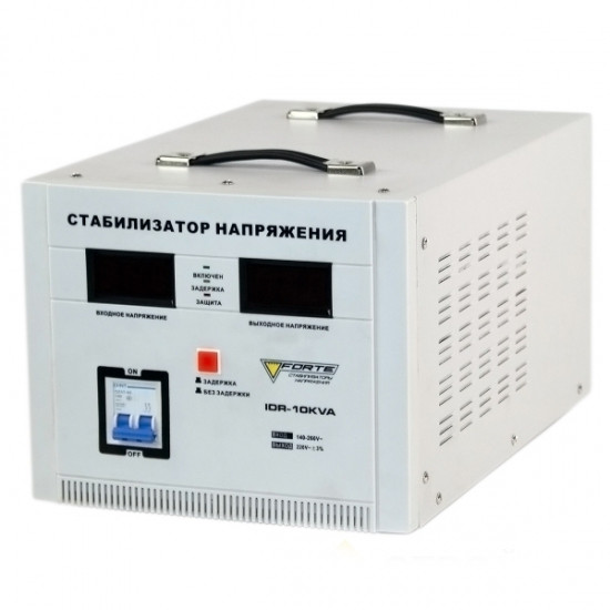 Стабілізатор напруги сервоприводний FORTE IDR-10kVA 7000 Вт