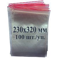 Пакет із застібкою Zip lock 230*320 мм