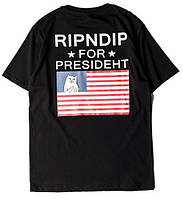 Стильна футболка ripndip for presideht