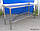 Неіржавкий стіл 1800х600х850 з полицею, фото 2