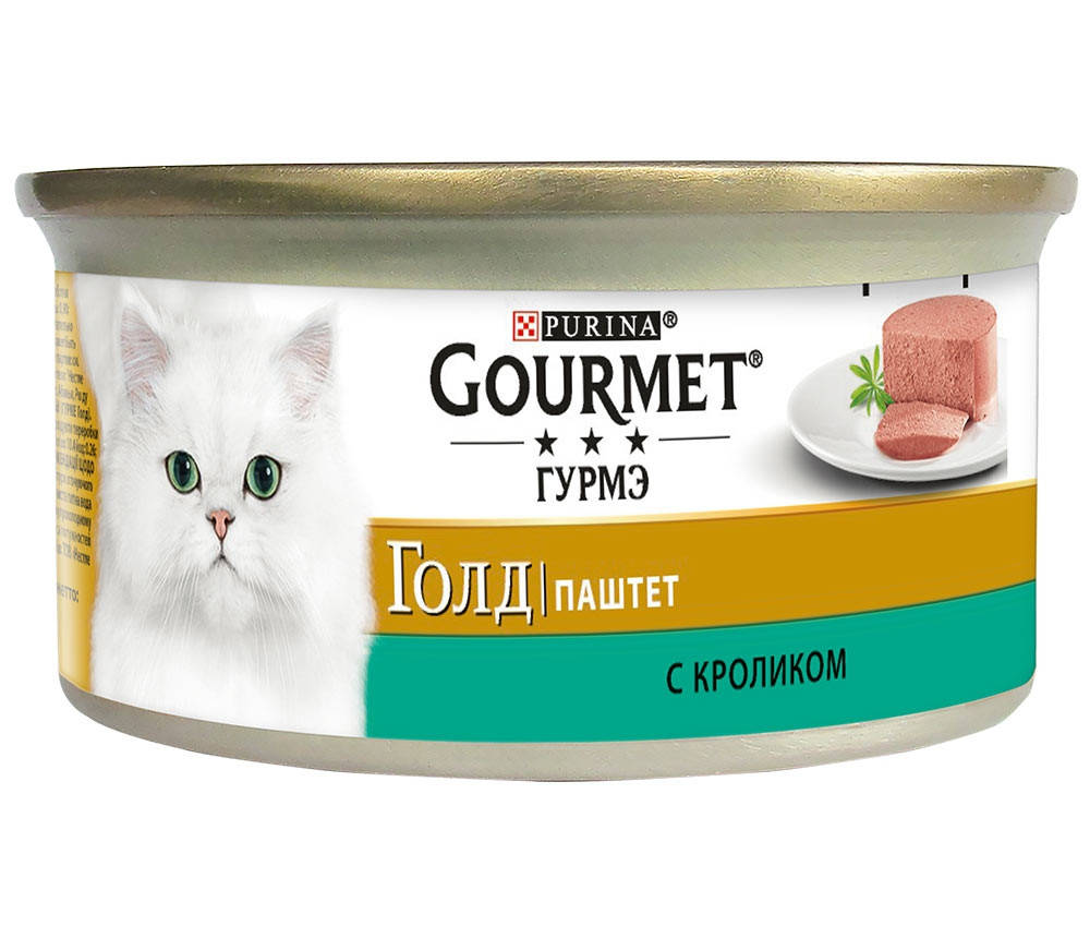 

Gourmet Gold (Гурмет Голд) паштет с кроликом 85гр
