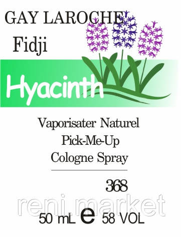 Духи 50 мл (368) версія аромату Гі Ларош Fidji