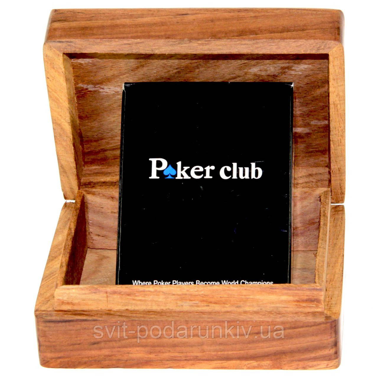 Пластикові картки гральні Клуб покера WBS-109B, фото 1