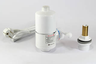 Міні бойлер, проточний водонагрівач WATER HEATER MP 5275 нагрівання до 60 градусів , фото 3