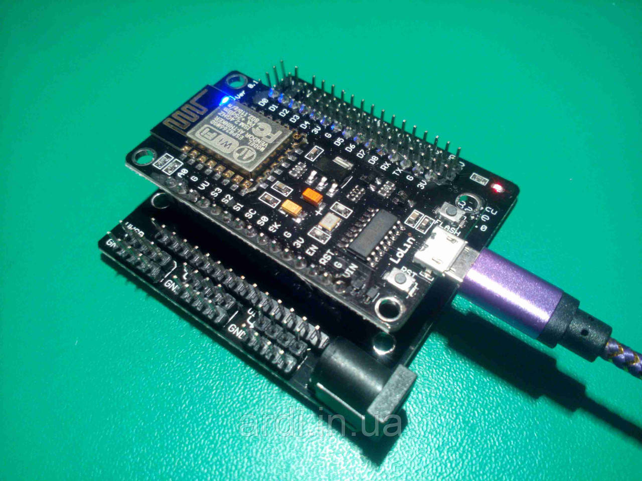 Плата расширения для NodeMcu V3 ESP8266 - фото 3 - id-p505860997