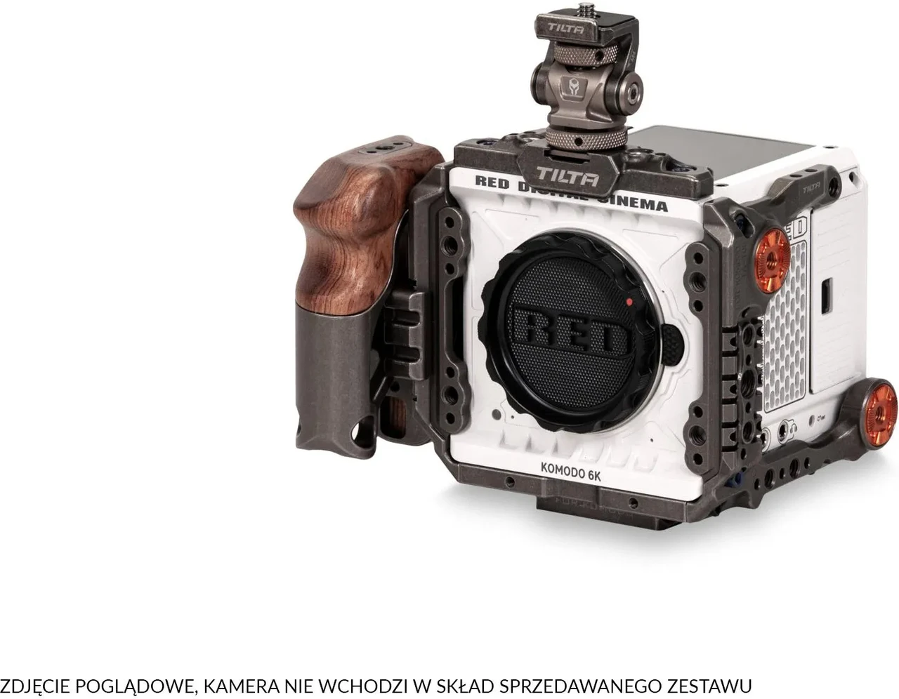 Клітка для камери Tilta TA-T08-A RED KOMODO Kit A сіра, фото 1