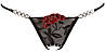 Стрінги String Rose crotchless S/M Секс-іграшки секс-шоп, фото 4