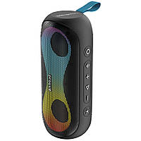 Портативна Bluetooth колонка Proove SoundTrap III 30W APP, чорна акустика TWS AUX TF для музики