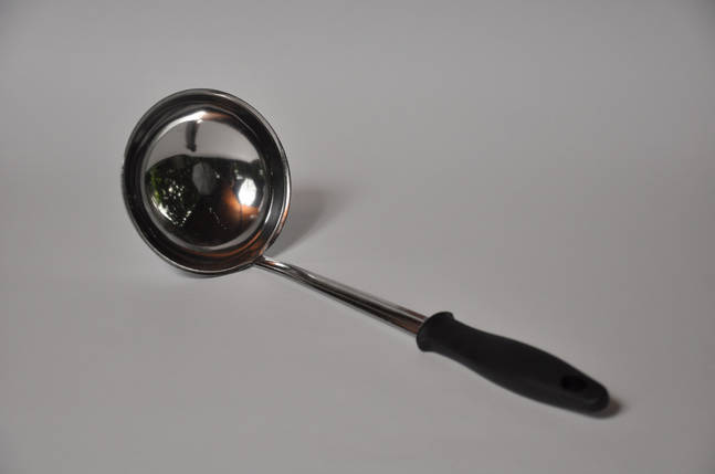 Ополоник з чорною ручкою (170мл), фото 2