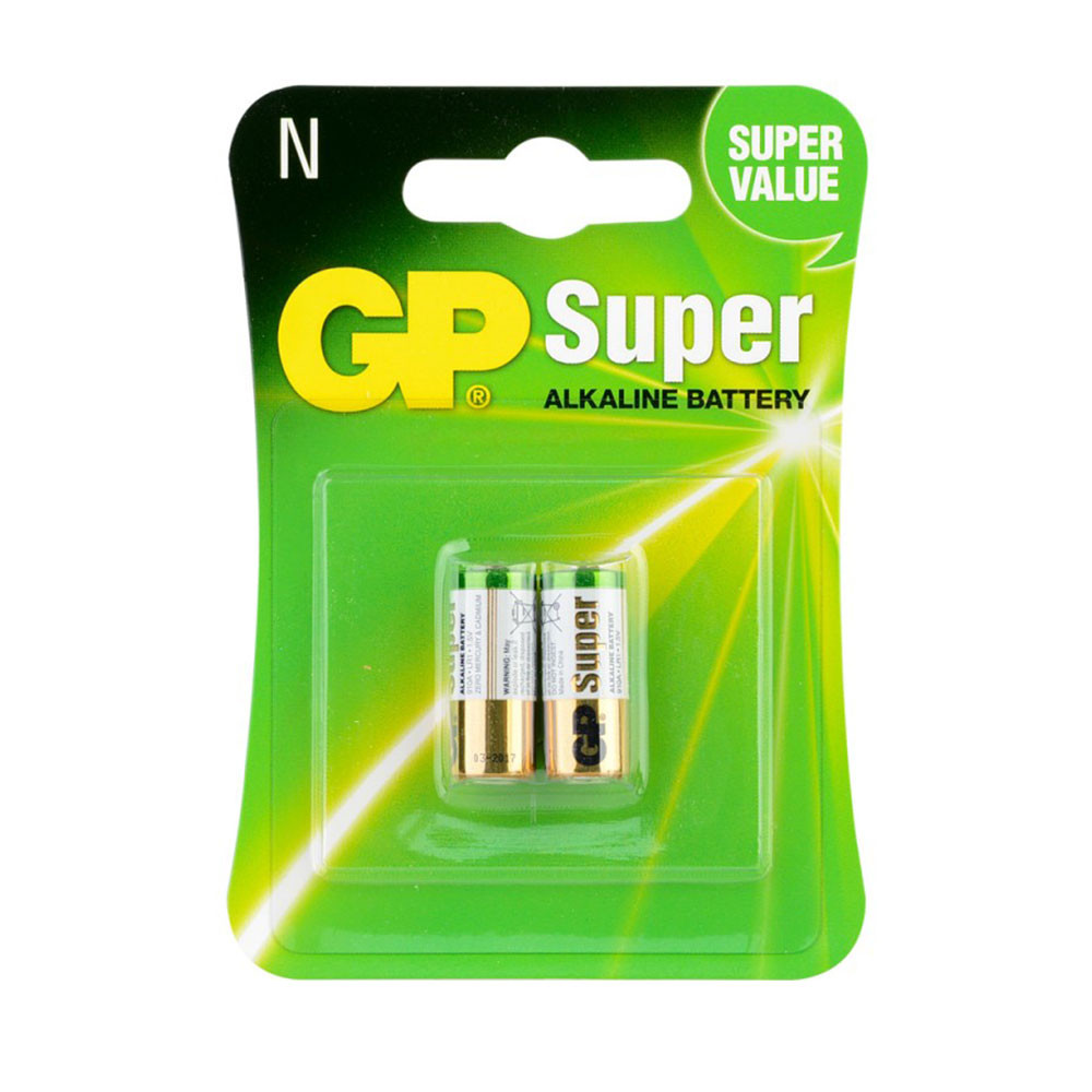 Батарейки LR1 (N/910A) GP Super Alkaline (1.5v) 2шт