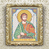 Схема для вышивки бисером иконы. Святой Никита