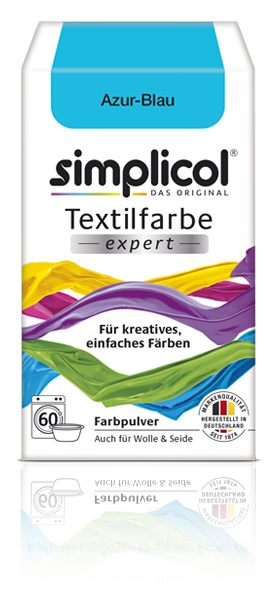 Фарба Simplicol для зміни кольору 150г блакитна