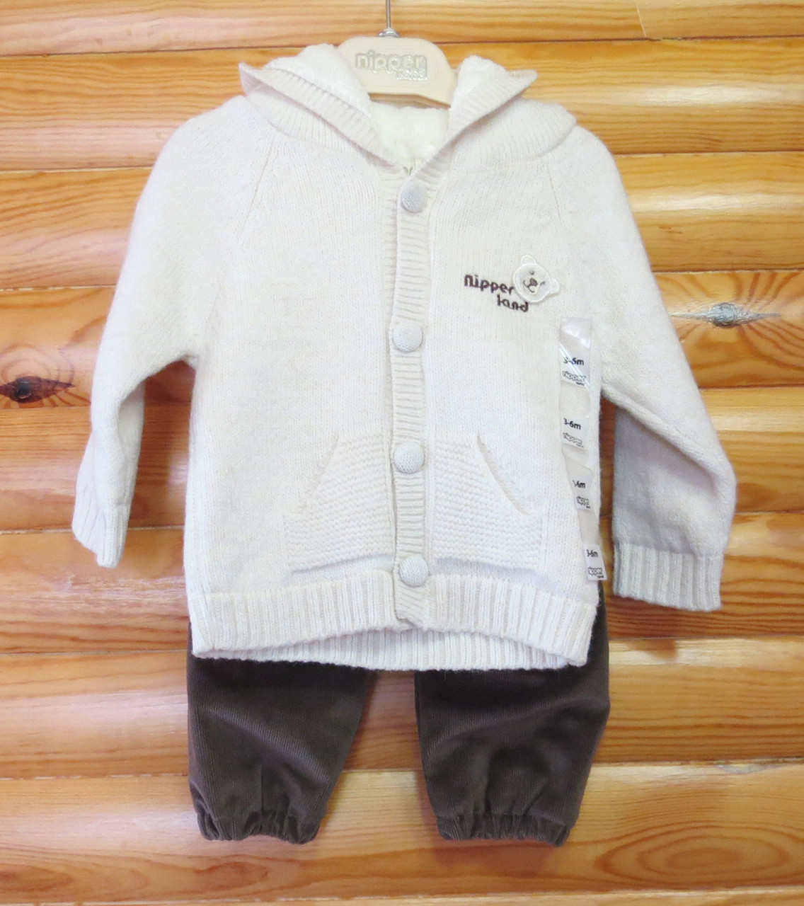 Комплект для хлопчика на 3-6 міс, 9-12 міс Nipperland Туреччина