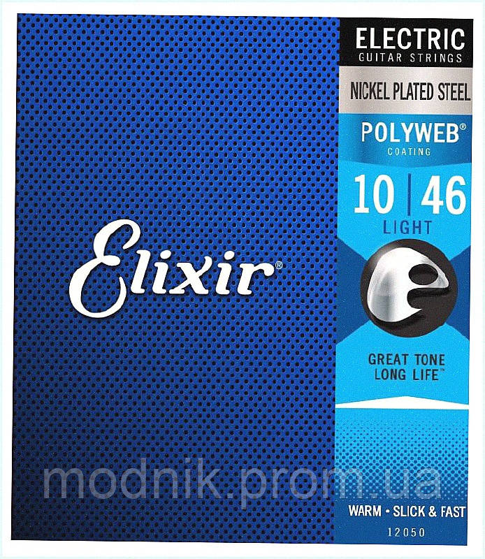 Струни Elixir Strings Polyweb 10-46 для насиченого звуку 2E66TA0068, фото 1