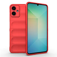 Чехол накладка Cosmic Magic Shield для Samsung Galaxy A06 4G противоударный бампер (кейс) China Red