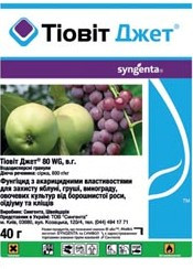 Тіовіт Джет контактний фунгіцид 40 г