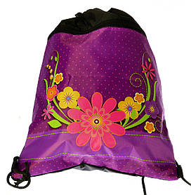 Сумка для змінного взуття Квіти 1-7784