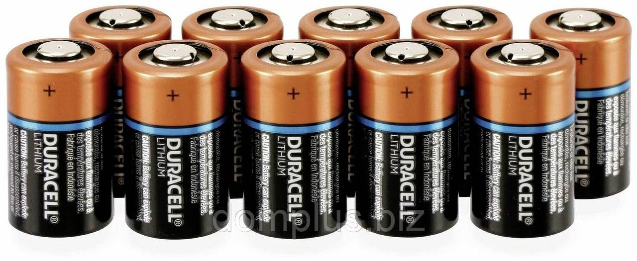 Батарейки для камери CR 2 Duracell DCR2 800 мАг 3 В 10 шт., фото 1