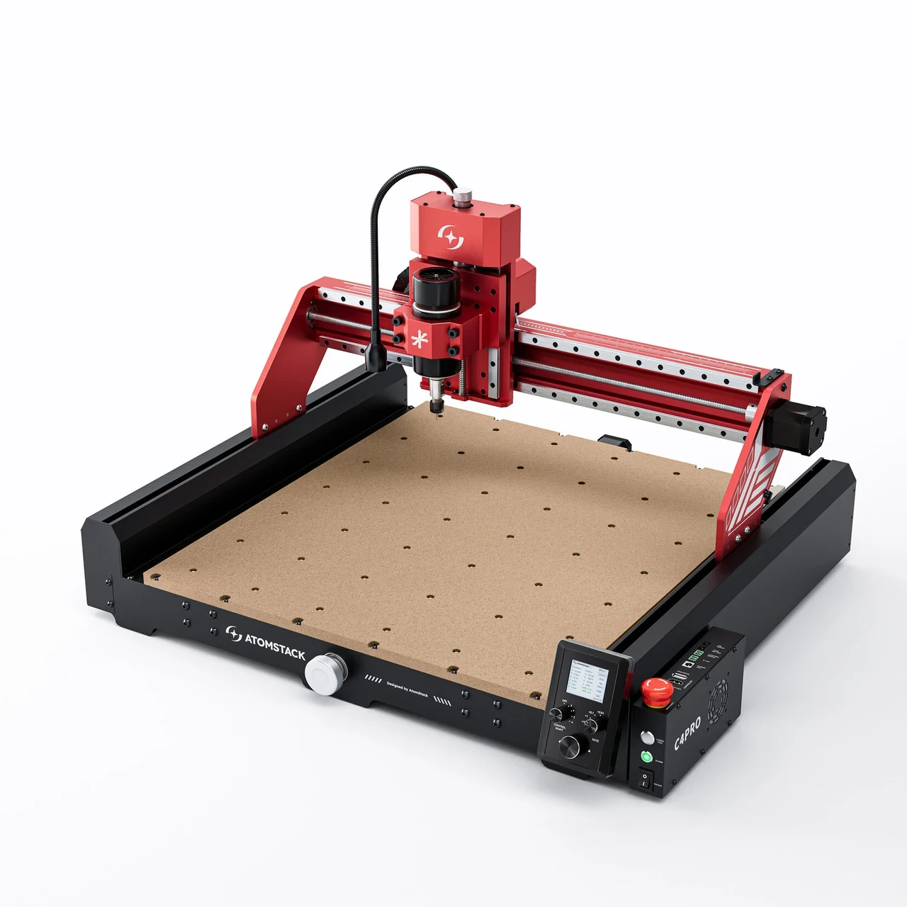 AtomStack C4 Pro CNC — Настільний ЧПК верстат для 3D-моделювання та точної механіки