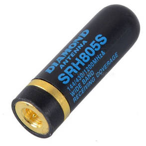 Антена дводіапазонна укорочена Diamond SRH805S VHF/UHF, фото 3