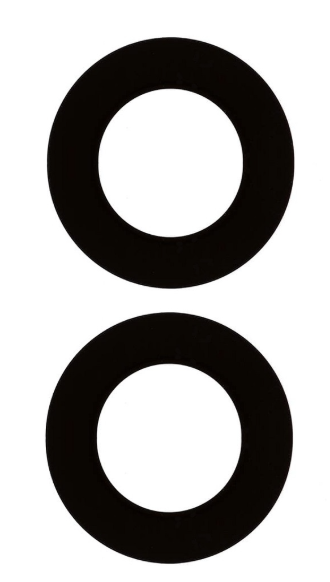 Скло камери для iPhone 15 /15 Plus без рамки, комплект 2 шт.