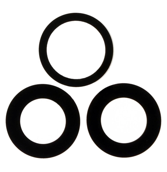 Скло камери для iPhone 16 Pro /16 Pro Max без рамки, комплект 3 шт.