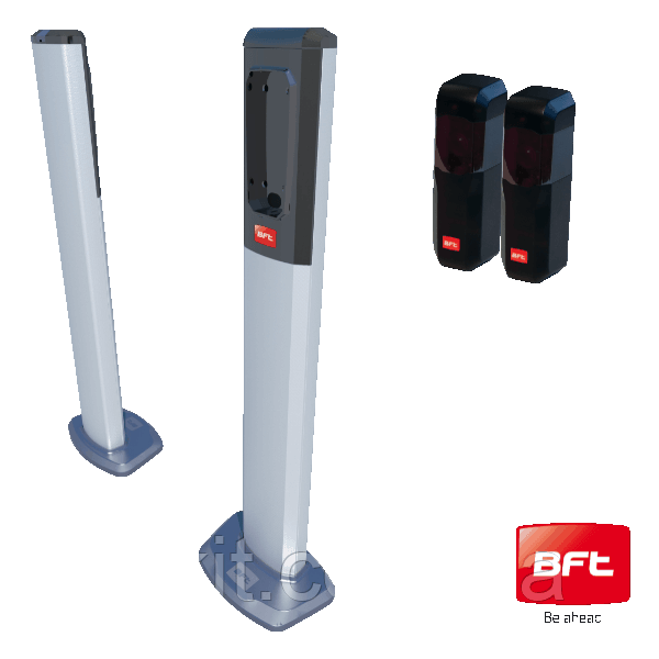 KIT COMPACTA PHP — пара алюмінієвих стійок 500 мм у комплекті з COMPACTA., фото 1