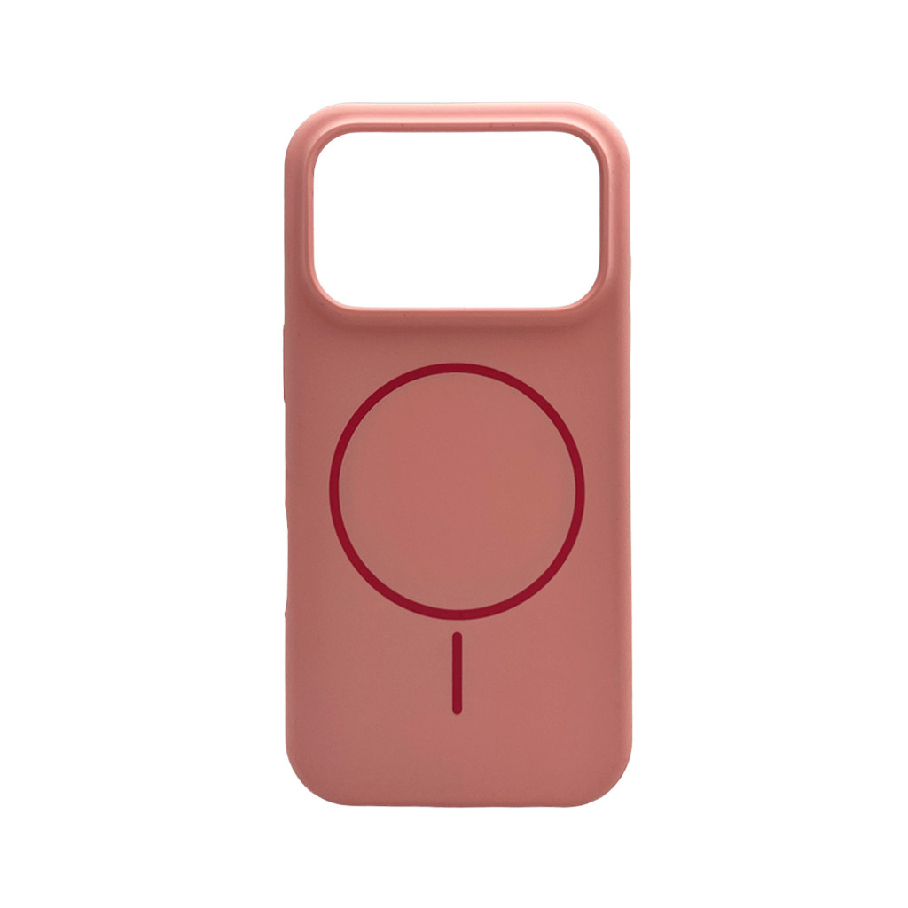 Чохол для смартфона Cosmic Silicone Case Magnetic for Apple iPhone 17 Pro Max 12,Pink, фото 1